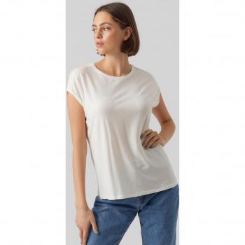 Vero Moda Women's Ava Plain Short Sleeve Round Neck T-Shirt