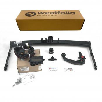 Enganche de remolque extraíble Westfalia 317114900113 para Skoda Fabia 3 (familiar y hatchback) - Incluye kit de cableado específico de 13 pines