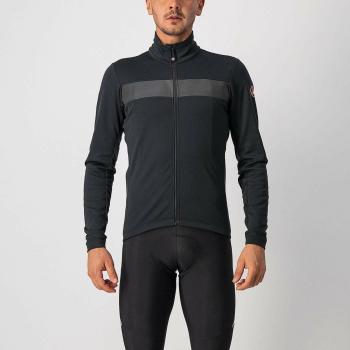 Chaqueta Castelli Raddoppia 3 GORE-TEX INFINIUM™ negro claro reflectante - L