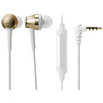 Audio-Technica ATH-CKR70iSCG Earbuds Earphones - Gold