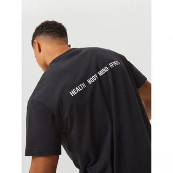 Borg Oversized Training T-Shirt Black, XXL