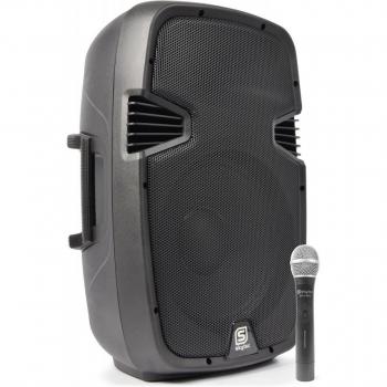 Skytec SPJ-1200VHF - Bafle autoamplificado, ABS