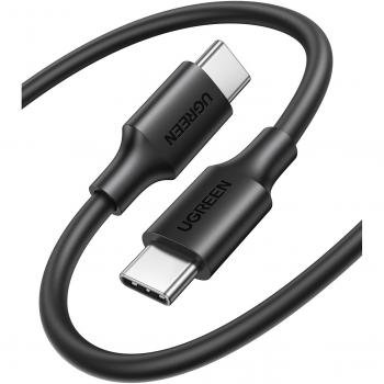 Cable USB-C UGREEN 1m, Carga Rápida 60W PD 20V/3A, Compatible con iPhone, Galaxy y Macbook