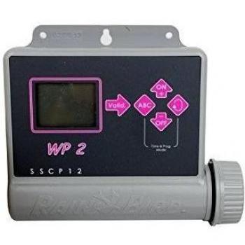 Programador electrónico Rainbird WP2 con alimentación con batería, 2 estaciones sin electroválvulas