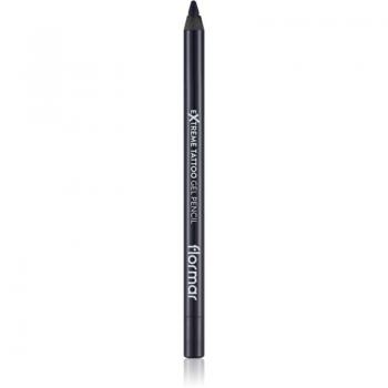 Flormar - Eyeliner Extreme Gel - Delineador de ojos en gel a prueba de agua, tono 04 Intense Blue, 1.2 g