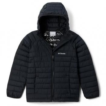 Chaqueta Aislante con Capucha Columbia Powder Lite™ II Negra para Niños (Tamaño XXS 4-5 años)