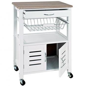 Haku Möbel 40328 Carrito de cocina,, 58 x 37 x 84 cm