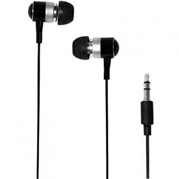 Auriculares In-Ear Estéreo de Alta Fidelidad Negros para MP3 y Teléfono