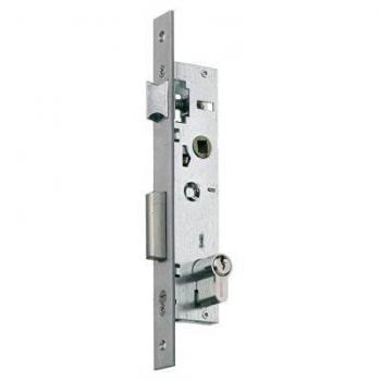 CERRADURA EMBUTIR METÁLICA 25MM 2650-2513A411 INOX CILINDRO 30X30