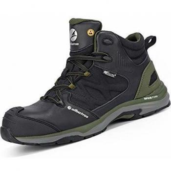 Botas de Seguridad Albatros Ultratrail Olive CTX Mid S3 ESD WR HRO Talla 42