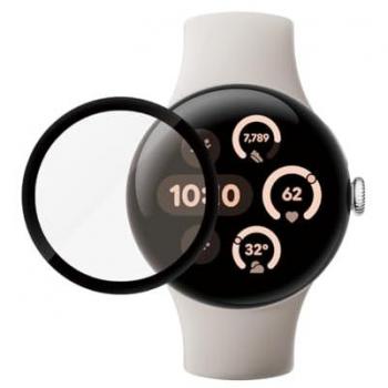 Protector de Pantalla PanzerGlass Ultra-Wide Fit para Google Pixel Watch 3 (45mm) - Transparente y Resistente a Arañazos