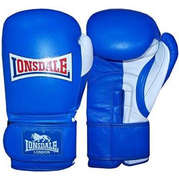 Lonsdale Pro Safe Caja Guante, todo el año, unisex, color azul/blanco, tamaño 414 ml