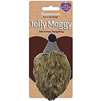 Rosewood Natural Interactive Silvervine Cat Toy Hedgehog Character Filled with Silvervine