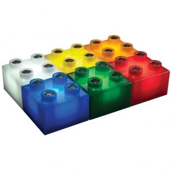Light Up LED Building Blocks - 24 Piece Classic Set