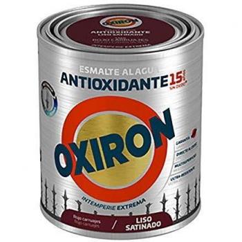 Titanlux Esmalte Antioxidante Titan Oxiron Al Agua Liso Satinado 750 Ml, 4560 Rojo Carruajes