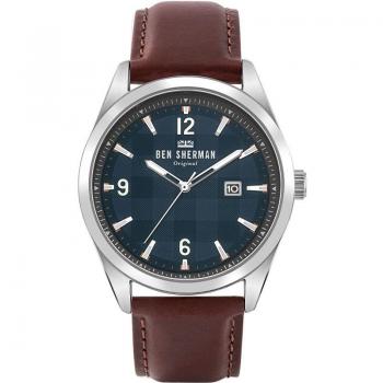 Ben Sherman Men's Carnaby Check 43mm Watch