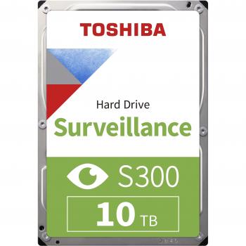 Toshiba S300 10TB Surveillance Hard Drive - HDWT31AUZSVA - 7200 RPM SATA 6Gb/s 3.5 HDD