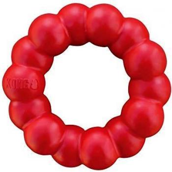 KONG - Ring - Durable Rubber Dog Chew Toy - For Small/Medium Dogs