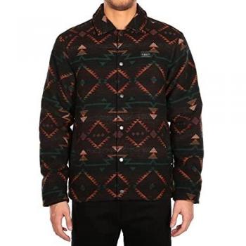 Chaqueta Iriedaily Santania Estampada Petrol Red para Hombre
