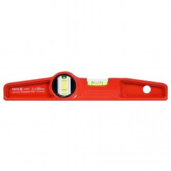 Nivel de burbuja Yato YT-30370, 0,25 m, color rojo