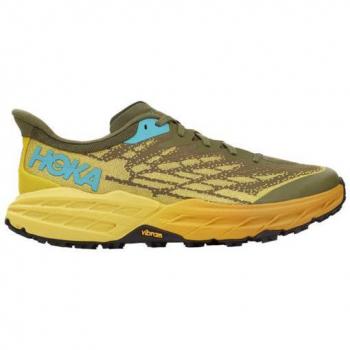 Hoka Speedgoat 5 Zapatillas de Trail Running para Hombre Multicolor Avocado/Passion