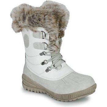 Kimberfeel Botas De Nieve Delmos Blanco - Botas de nieve, color blanco, diseño elegante y funcional, impermeables, aislantes térmicos, suela antideslizante, forro cálido para mayor confort en cl