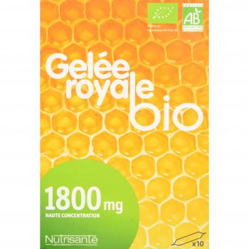 Nutrisanté Bio Gelée Royale Ampoules 10 x 1800 mg