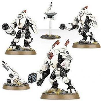 GAMES WORKSHOP 99500000188 en Tau Empire Xv25 Stealth Battlesuits - Kit de plástico