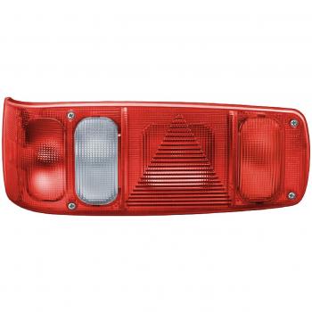 HELLA 2VA 007 502-011 Piloto posterior - Caraluna I - Lámparas incandescentes - 12V - Montaje/atornillado - Color de tulipa: blanco/rojo - Conector: Conector plano - izquierda - Cant.: 1