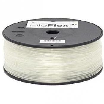 Recreus Filamento Elástico para Impresora 3D, 500 g, Transparente