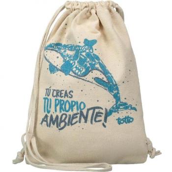 Mochila de Cuerdas Ecológica Totto Whale - Ligera y Práctica