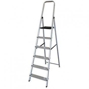 BigBuy Tools S2200355 Escalera, Aluminio