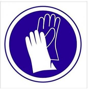 Cofan O09AD105105 Señal Adhesivo, 105 x 105 mm