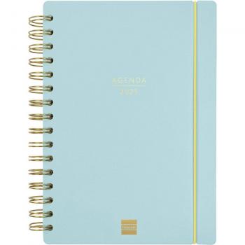 Agenda Finocam Haiku 16 Meses 2024-2025 Azul Catalán