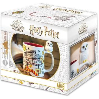 Taza 3D Harry Potter Hedwig & Privet Drive