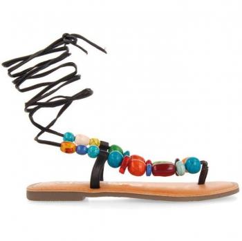 Gioseppo Challex Sandalia Plana Mujer Negro 69160-CHALLEX Talla 38