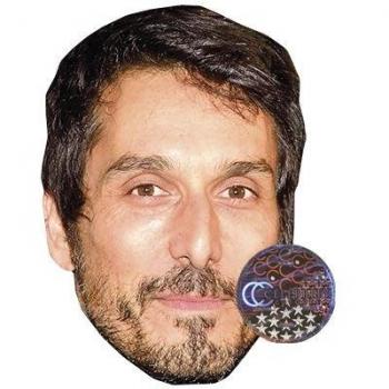 Vincent Elbaz Máscaras de personajes famosos, caras de carton