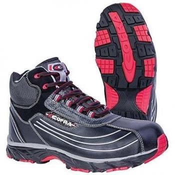 Cofra JV018-000 - Seguridad zapatos altos nueva talla botas de seguridad en el trabajo s3 fantasma volar 44, negro,