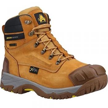 Amblers Safety 986 Waterproof Boots Male Honey UK Size 13