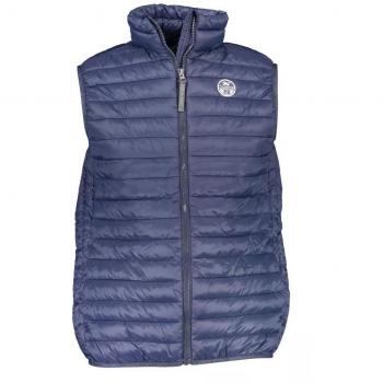North Sails Blue Polyamide Sleeveless Jacket - XL