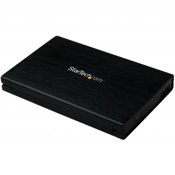 StarTech.com S2510BMU33 - Caja USB 3.0 para Disco Duro SATA 3 III de 2.5 Externo con UASP, Aluminio