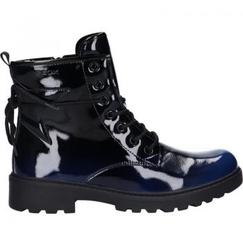 Botas de Mujer y Niña GEOX J9420G 0003X J CASEY GIRL C4021 DK NAVY y Botas de Niña GEOX J CASEY GIRL G AZUL