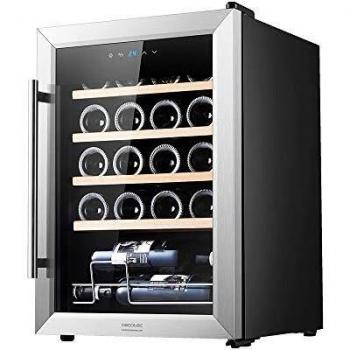 Vinoteca Cecotec GrandSommelier 20000 Inox Compressor con capacidad para 20 botellas