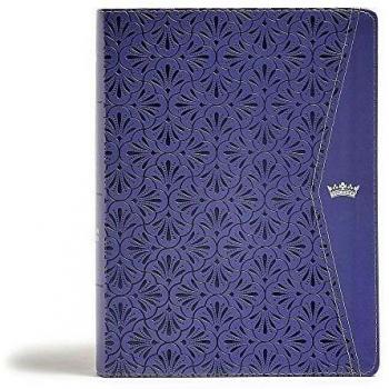 CSB Tony Evans Study Bible, Purple LeatherTouch: Study Notes and Commentary, Articles, Videos, Easy-To-Read Font