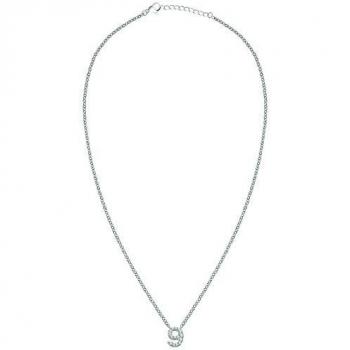 Collar para Mujer La Petite Story LPS10AQK09 - Colección Lucky Number, Plata de Ley con Circonitas, Talla Única
