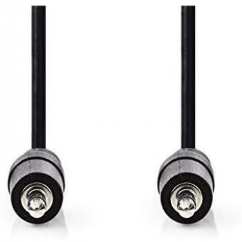 Stereo-Audiokabel | 3,5-mm-Stecker | 3,5-mm-Stecker | 0,5 m | Schwarz