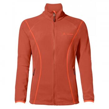 Vaude Rosemoor II Women's Fleece Jacket - Hotchili Color, Size 44