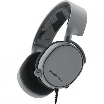 SteelSeries Arctis 3 - Auriculares para juego, 7.1 Surround para PC, PC / Mac / Playstation / Nintendo Switch / Móvil / VR, color Slate Grey