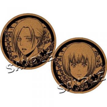Giant cork coaster Ani & aluminate of advance