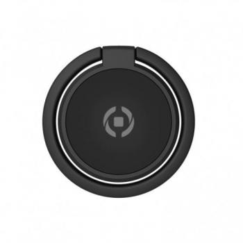 Celly Snap Collection Anillo Soporte para Smartphone/Móvil Negro